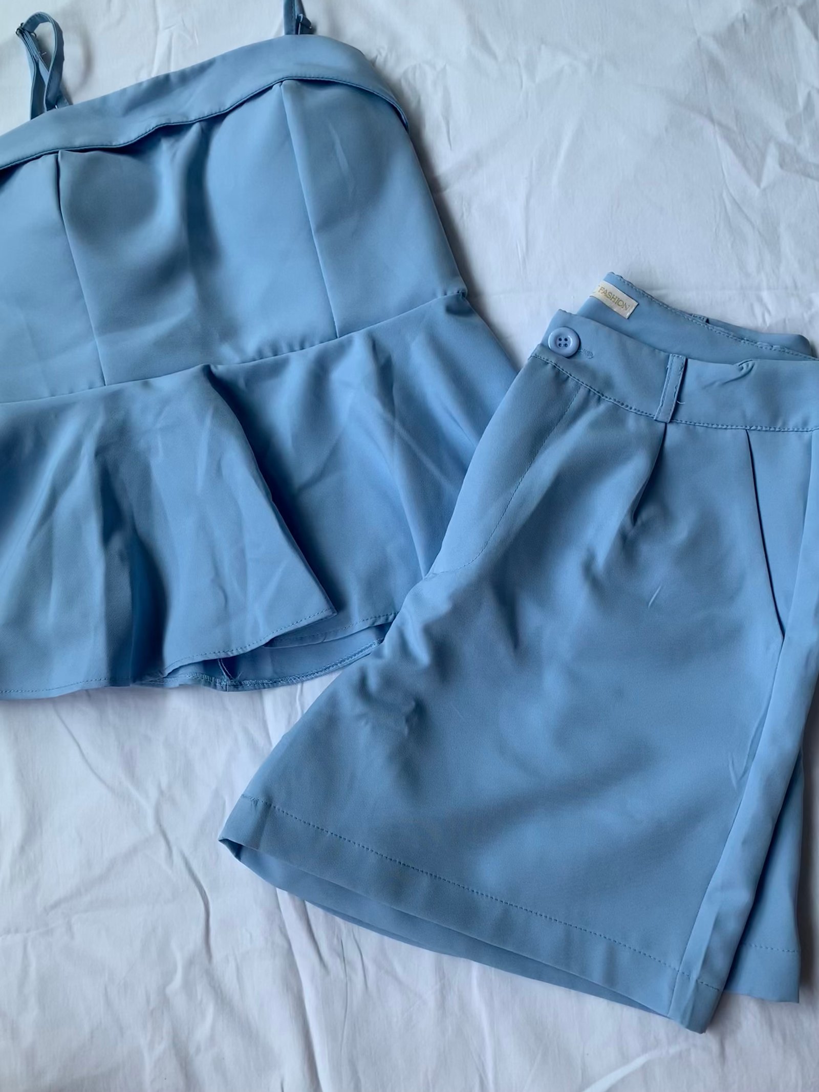 CONJUNTO DE ALFAIATARIA🩵