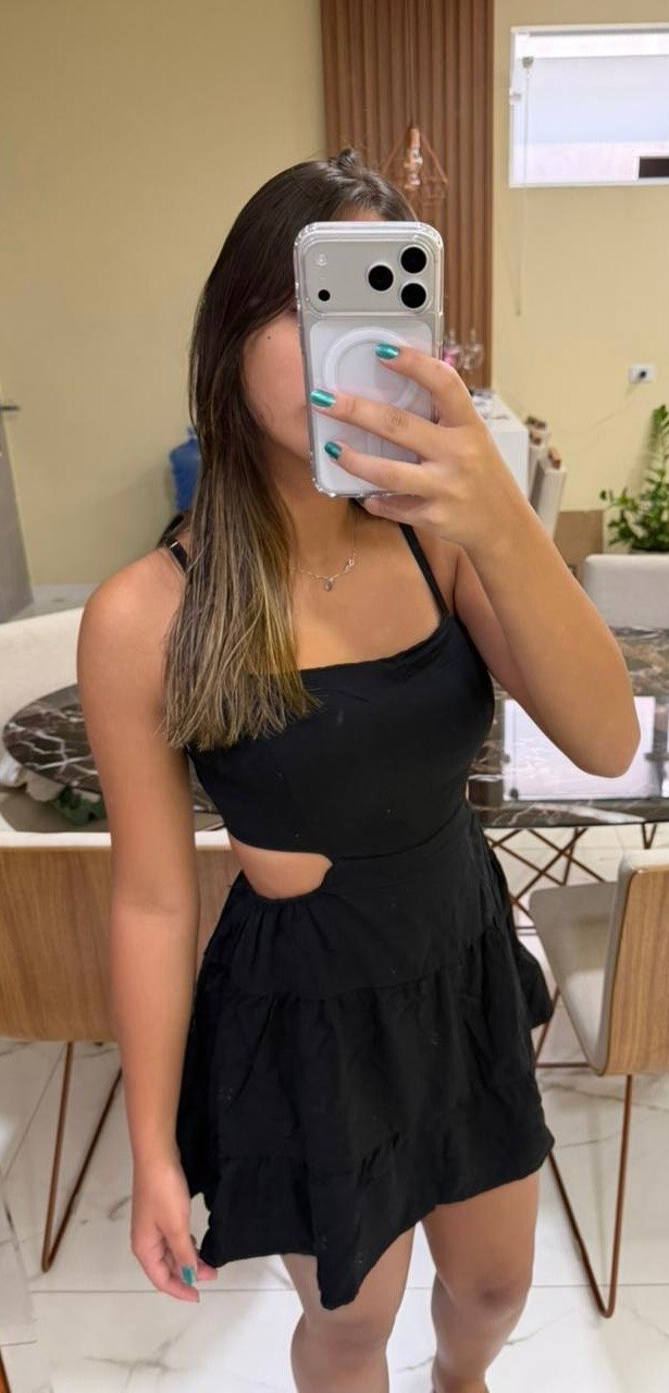 VESTIDO COSTAS NUA🩶